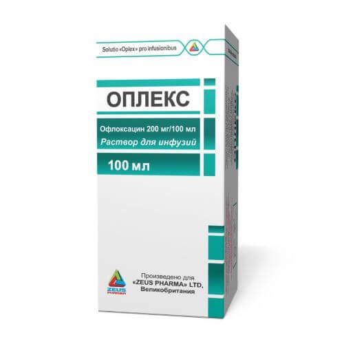 OPLEKS infuziya uchun eritma 100ml 200mg/100ml