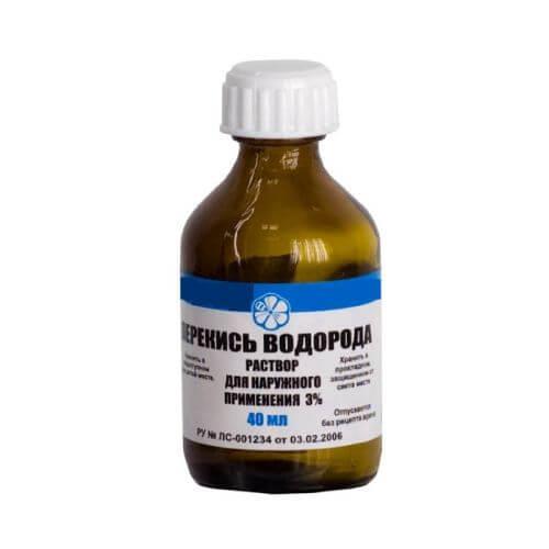 ПЕРЕКИСЬ ВОДОРОДА раствор 50 мл 3% от Torimed Pharm