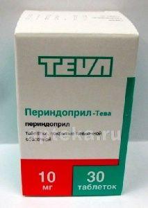 ПЕРИНДОПРИЛ ТЕВА 0,01 таблетки N29