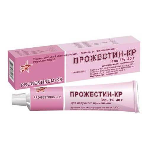 PROJESTIN KR gel 40 g 10 mg/g