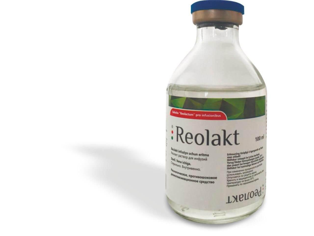 REOLAKT infuziya uchun eritma 100ml