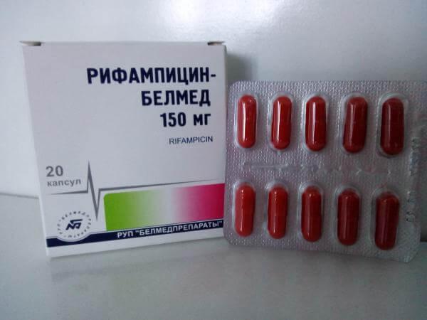 RIFAMPISIN BELMED kapsulalar  150mg N900