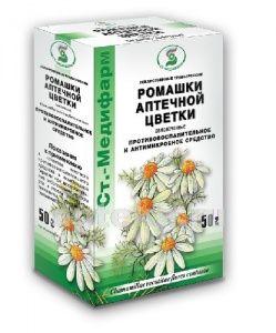 РОМАШКИ АПТЕЧНОЙ ЦВЕТКИ /ОБМОЛОЧ/ 50,0 /СТ-МЕДИФАРМ