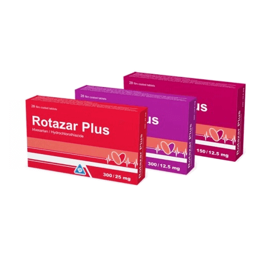 ROTAZAR PLYUS tabletkalari 150mg/12,5mg N28