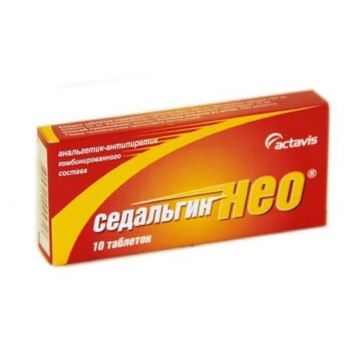 СЕДАЛЬГИН НЕО таблетки N10 от Balkanpharma-Dupnitsa AD