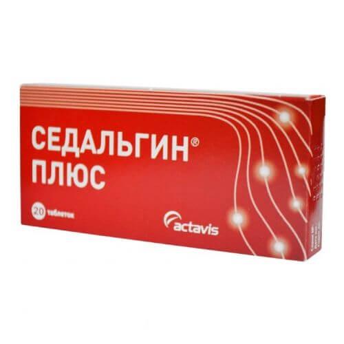 СЕДАЛЬГИН ПЛЮС таблетки N49