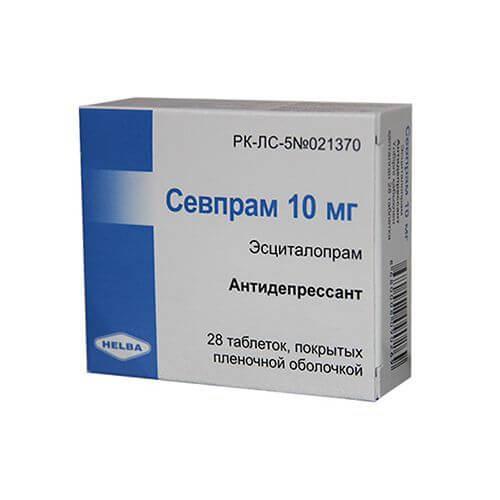 SEVPRAM tabletkalari 10mg N28