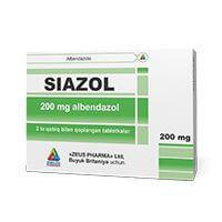 SIAZOL tabletkalari 200mg N2