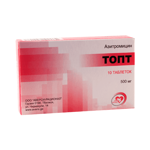 TOPT tabletkalari 500mg N10