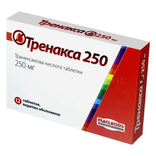 TRENAKSA 500 tabletkalari 500mg N12