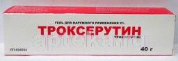 TROKSERUTIN gel 40g 2%