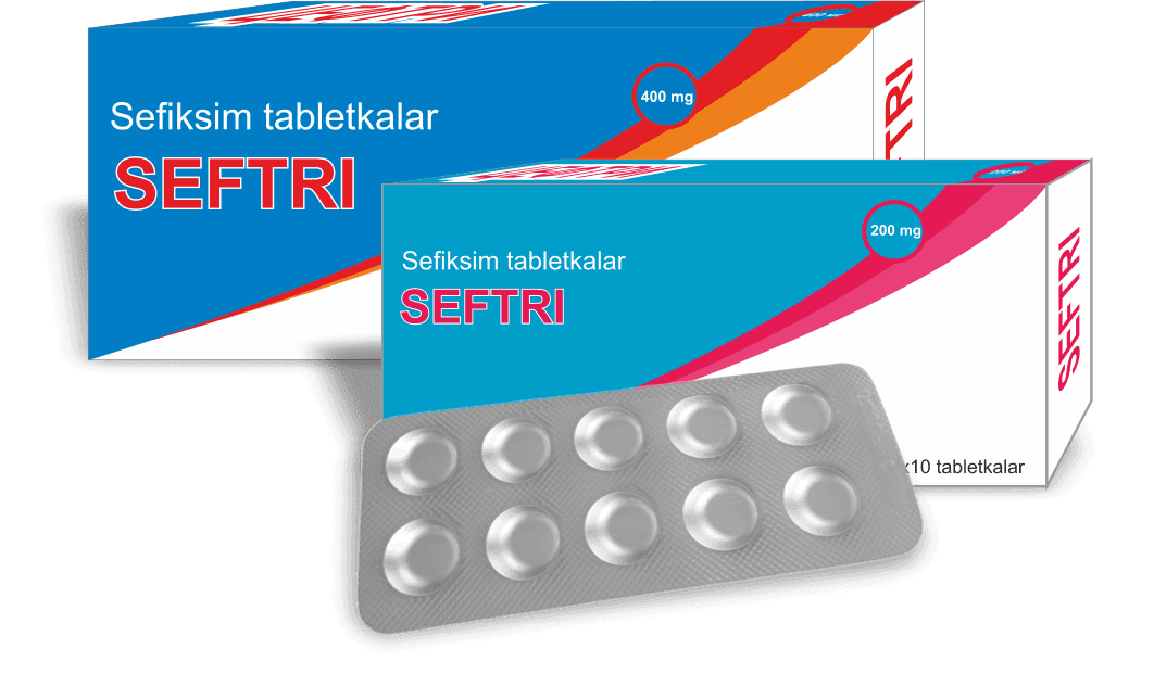 SEFTRI tabletkalari 200mg N10