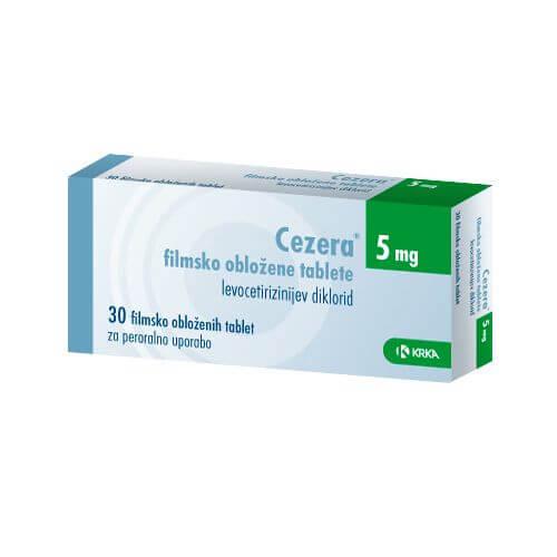 SEZERA tabletkalari 5mg N10