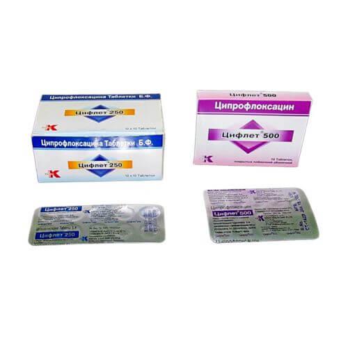 SIFLET 250 tabletkalari 250mg N10