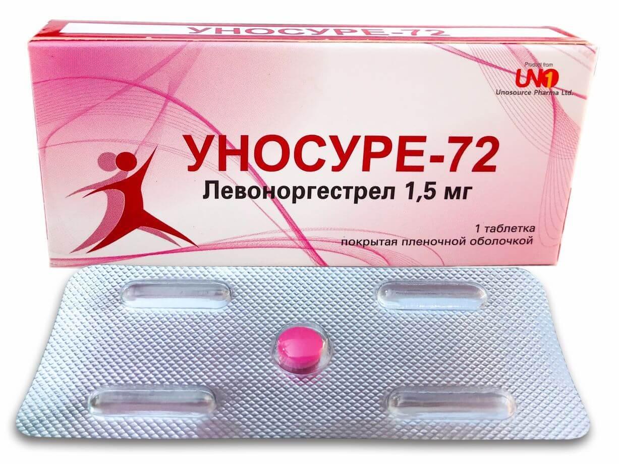 УНОСУРЕ 72 таблетки 1,5мг N1 от Akums Drugs & Pharmaceuticals Ltd.