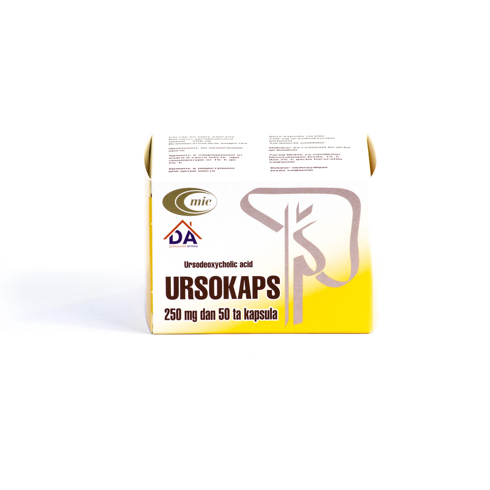 URSOKAPS kapsulalar  250mg N50