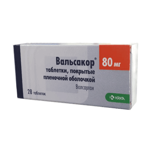 VALSAKOR tabletkalari 160mg N28