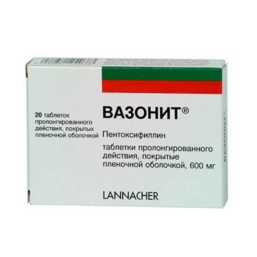 ВАЗОНИТ таблетки 600мг N20 от G.L. Pharma GmbH