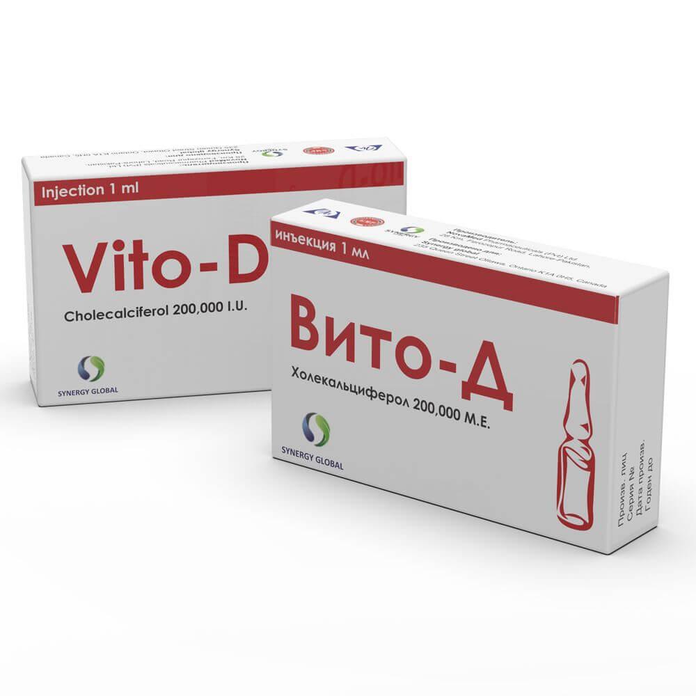 ВИТО Д раствор для инъекций 1 мл