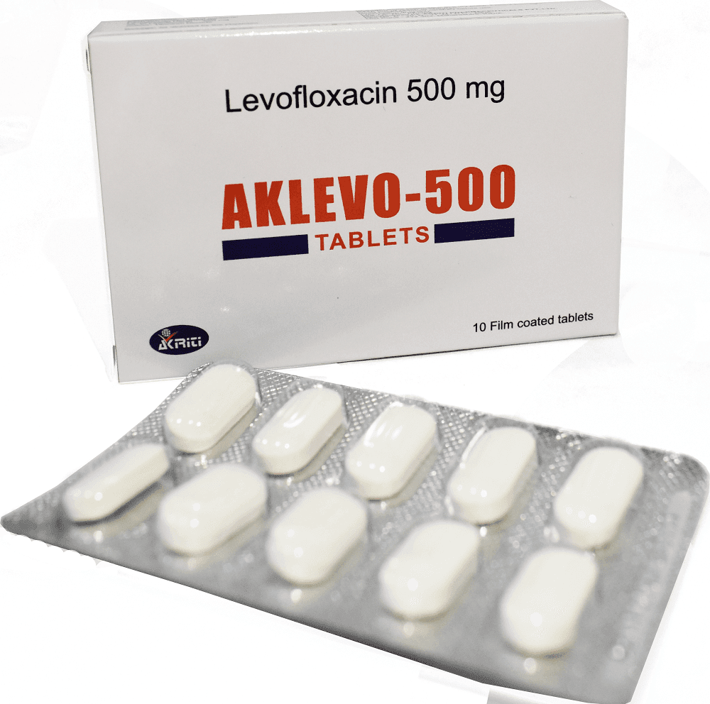 AKLEVO 500 tabletkalari 500mg N10