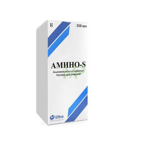 AMINO S infuziya uchun eritma 100ml N12