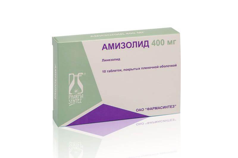 AMIZOLID tabletkalari 400mg N10