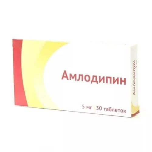 AMLODIPIN tabletkalari 5mg N30