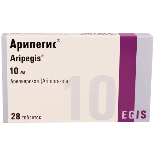 ARIPEGIS tabletkalari 10mg N14
