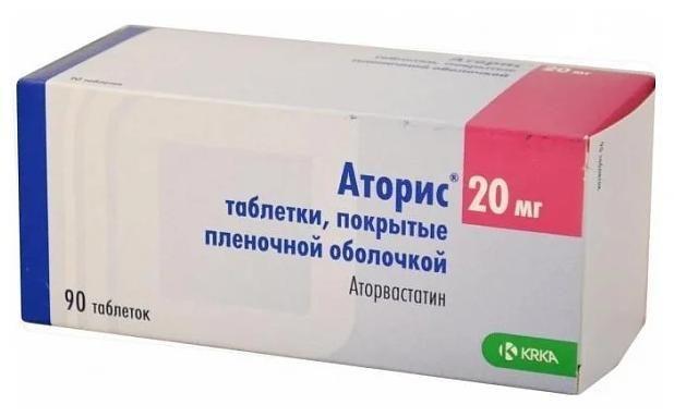 АТОРИС 0,02 таблетки N89