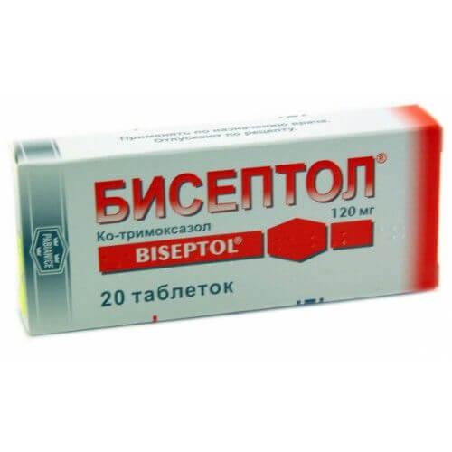 BISEPTOL 0,12 tabletkalari N20