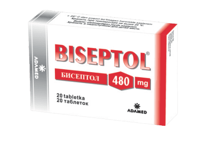 Biseptol tabletkalari 480mg N20