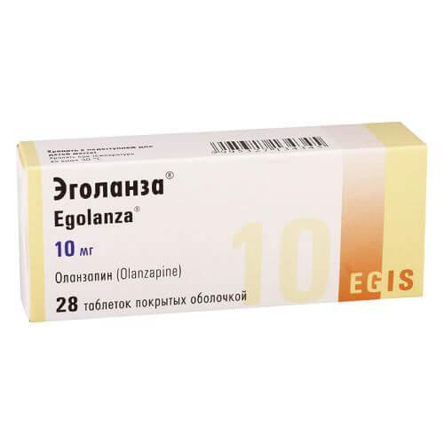EGOLANZA tabletkalari 10mg N28