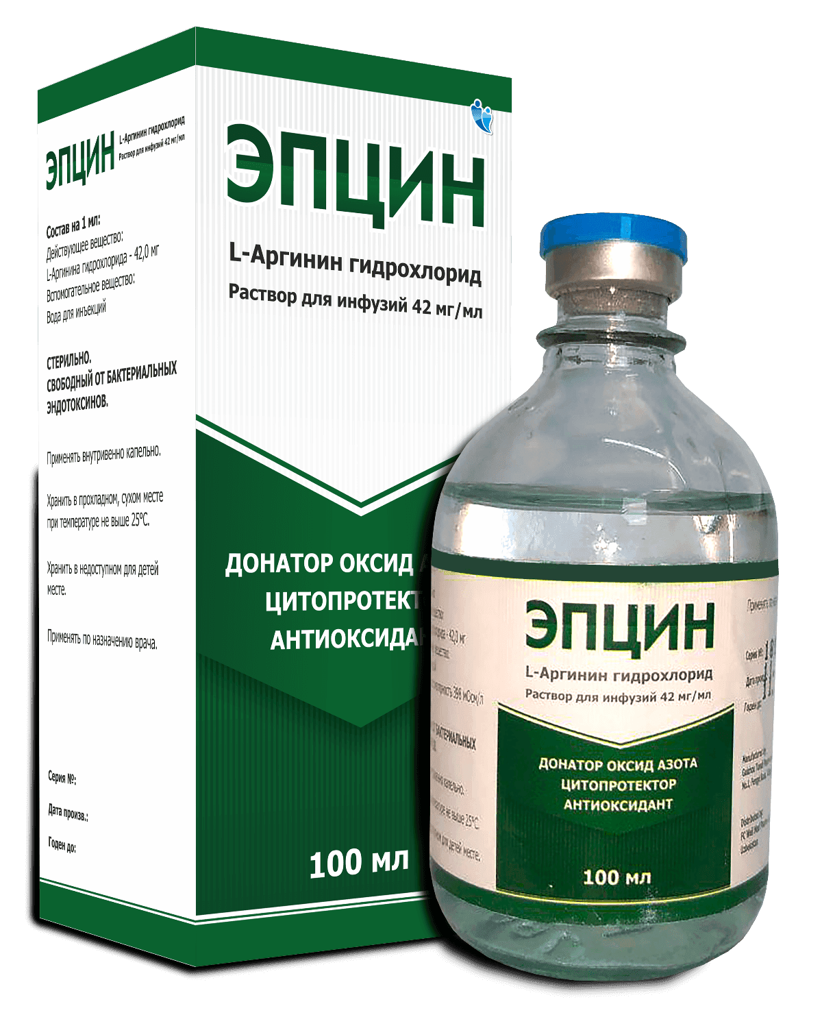 EPSIN infuziya uchun eritma 100ml 42mg/ml