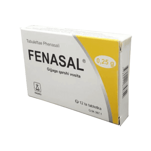 FENASAL tabletkalari 250mg N12