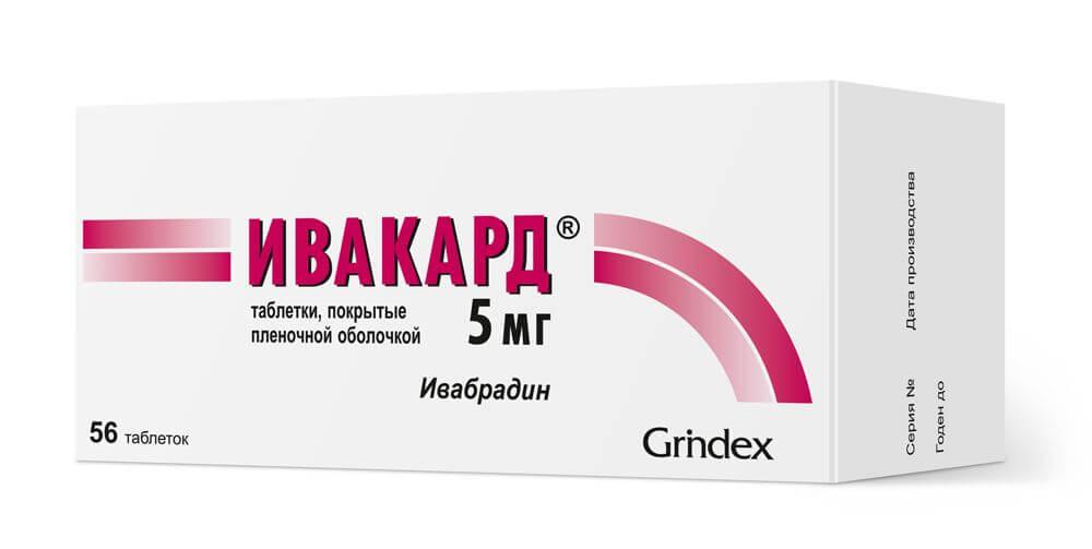 IVAKARD tabletkalari 5mg N56