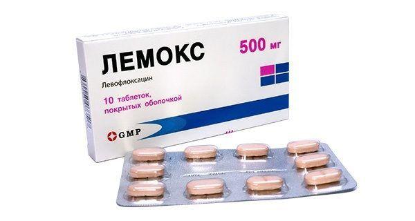 LEMOKS tabletkalari 500mg N10