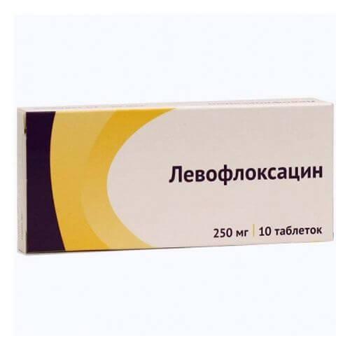 ЛЕВОФЛОКСАЦИН 0,25 таблетки N10 от ООО «Озон»