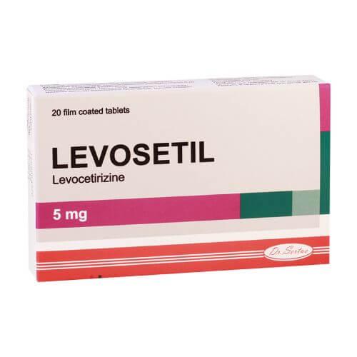 LEVOSETIL tabletkalari 5mg N20
