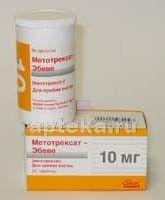 METOTREKSAT EBEVE 0,01 tabletkalari N50