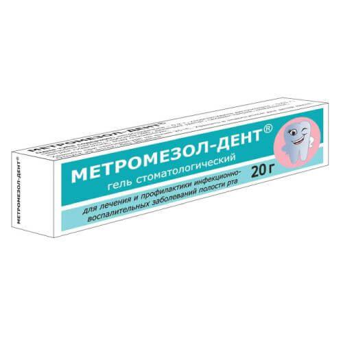 METROMEZOL DENT gel 20g