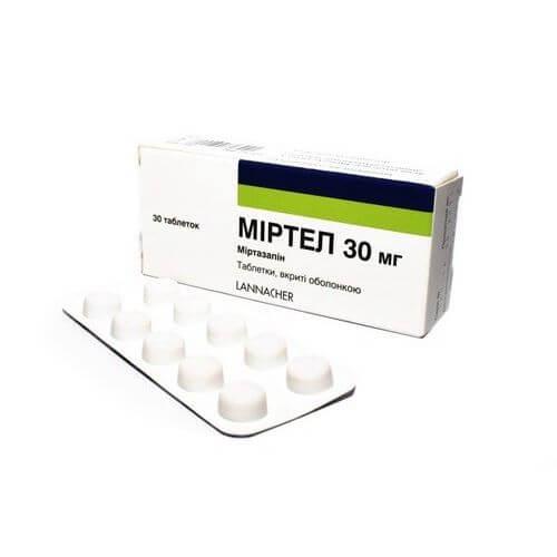 MIRTEL tabletkalari 30mg N30