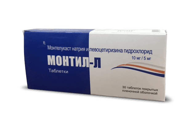 MONTIL L tabletkalari 10mg/5mg N30