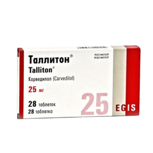 ТАЛЛИТОН таблетки 12,5мг N27