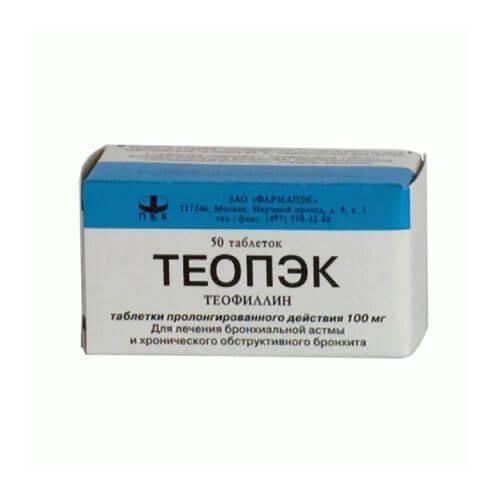 TEOPEK tabletkalari 300mg N50